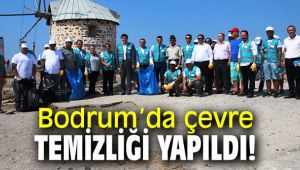 Bodrum’da çevre temizliği yapıldı!