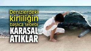 Denizlerdeki kirliliğin başlıca sebebi karasal atıklar