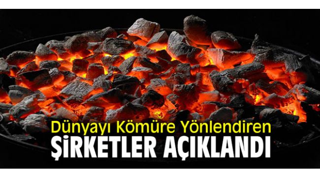 Dünyayı kömüre yönlendiren şirketler açıklandı