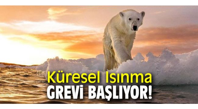 Küresel Isınma grevi başlıyor!