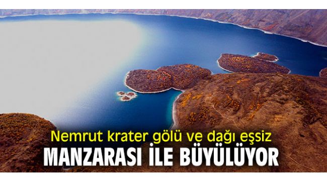 Nemrut'un muhteşem manzarası!