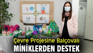 Çevre Projesine Balçovalı Miniklerden Destek