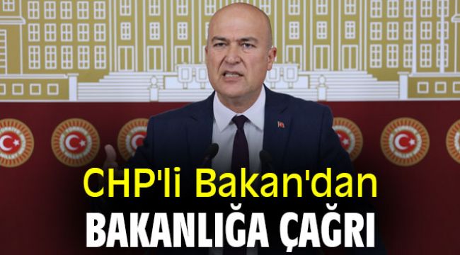 CHP'li Bakan'dan Bakanlığa çağrı