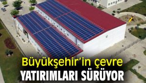 İzmir Büyükşehir Belediyesi'nin çevre yatırımları sürüyor