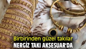 Birbirinden güzel takılar Nergiz Takı Aksesuar'da