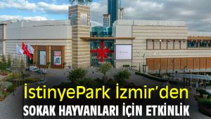 İstinyePark İzmir'den sokak hayvanları için etkinlik