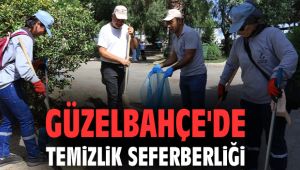 Güzelbahçe'de temizlik seferberliği